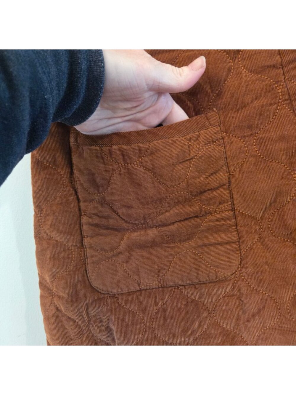 Madewell Corduroy Quilted Mini Skirt - Picture 8 of 12